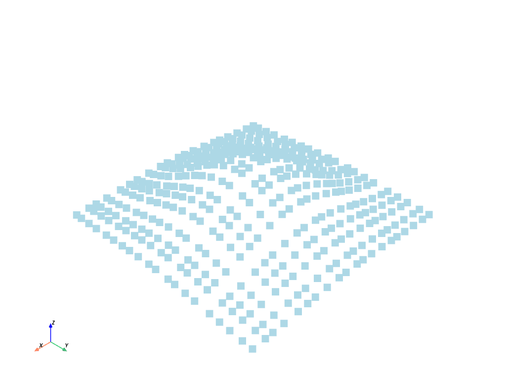 d create tri surface